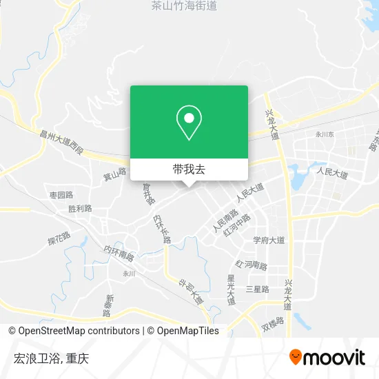 宏浪卫浴地图