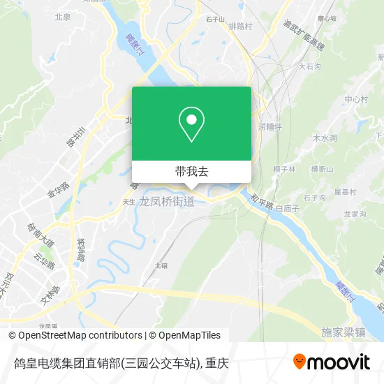 鸽皇电缆集团直销部(三园公交车站)地图