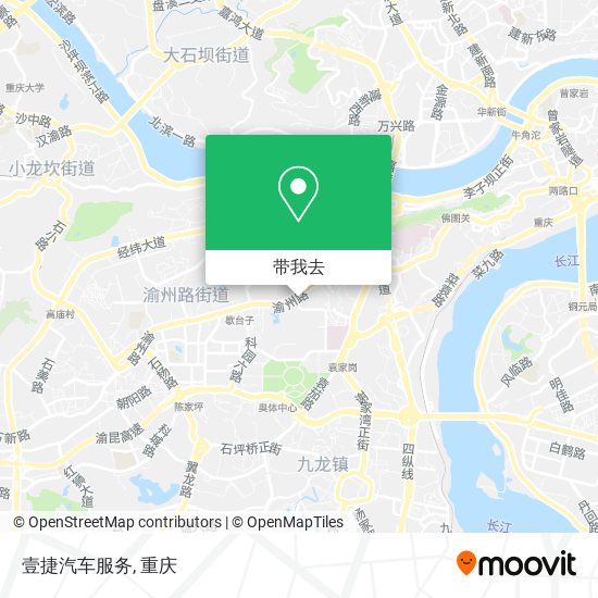 壹捷汽车服务地图