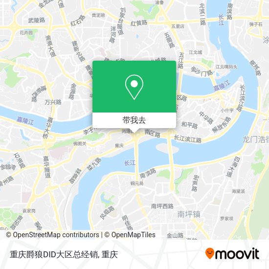 重庆爵狼DID大区总经销地图