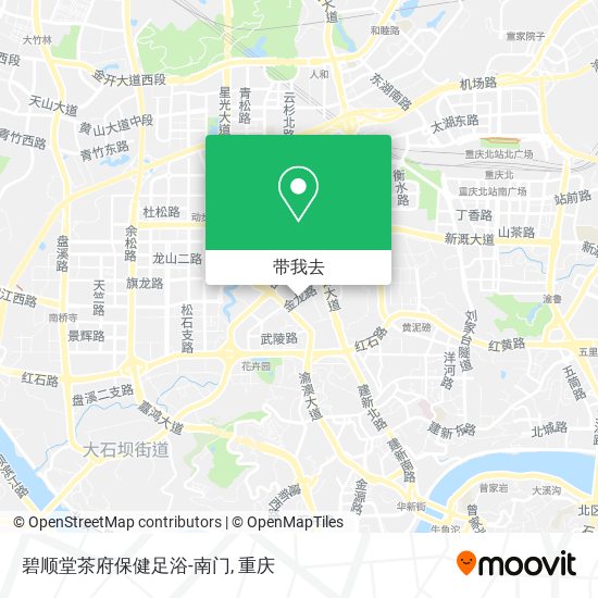 碧顺堂茶府保健足浴-南门地图