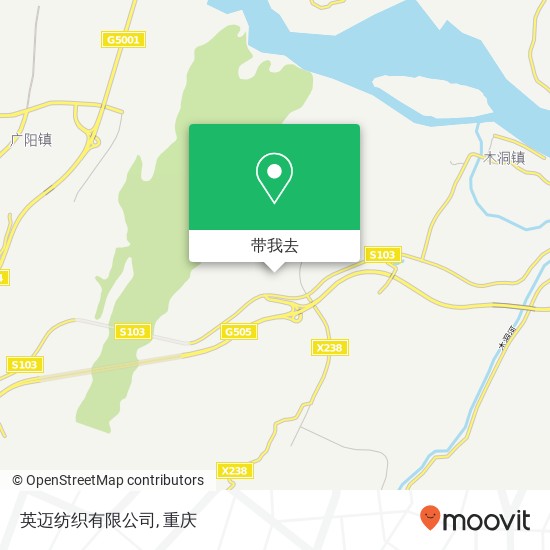 英迈纺织有限公司地图