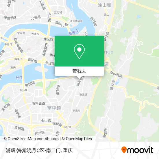 浦辉·海棠晓月C区-南二门地图