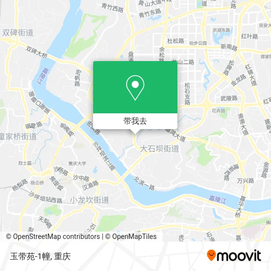 玉带苑-1幢地图
