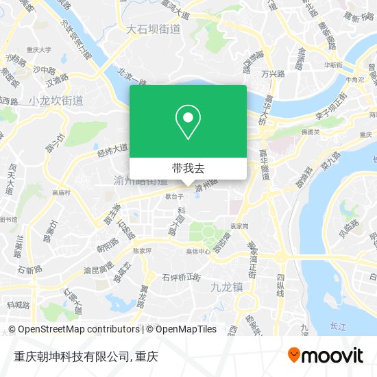 重庆朝坤科技有限公司地图