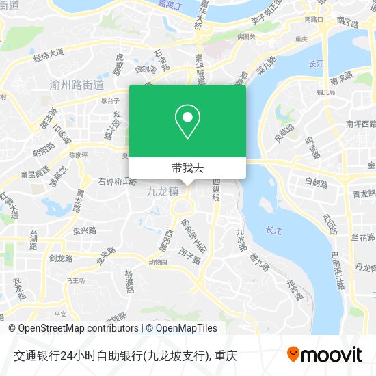 交通银行24小时自助银行(九龙坡支行)地图