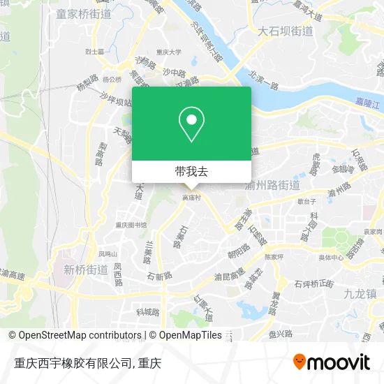 重庆西宇橡胶有限公司地图
