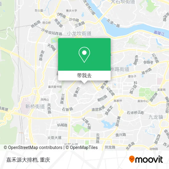 嘉禾源大排档地图