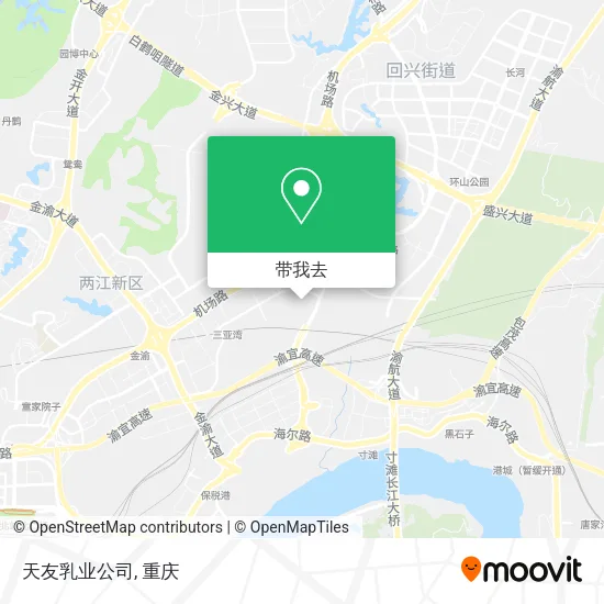 天友乳业公司地图