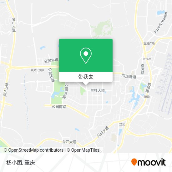 杨小面地图