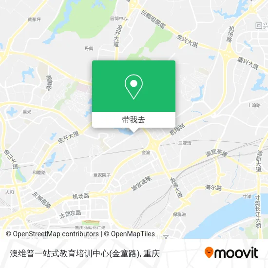 澳维普一站式教育培训中心(金童路)地图