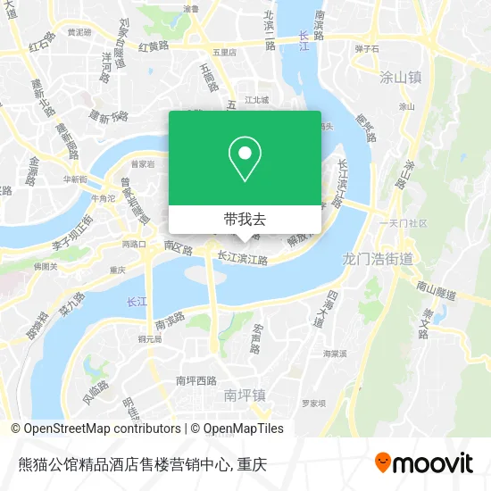 熊猫公馆精品酒店售楼营销中心地图