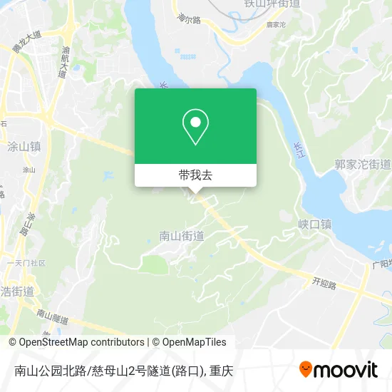 南山公园北路/慈母山2号隧道(路口)地图