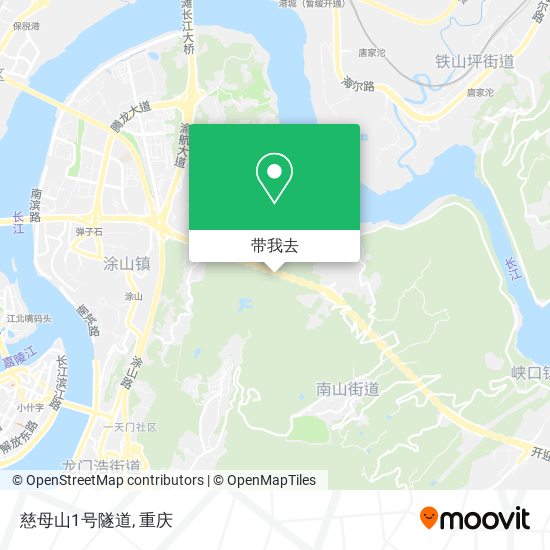 慈母山1号隧道地图