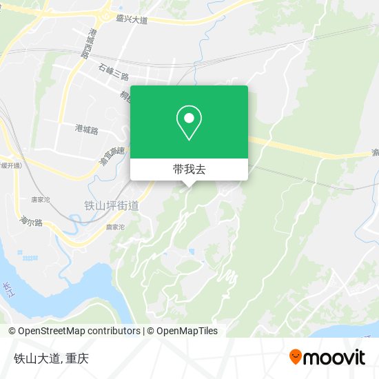 铁山大道地图