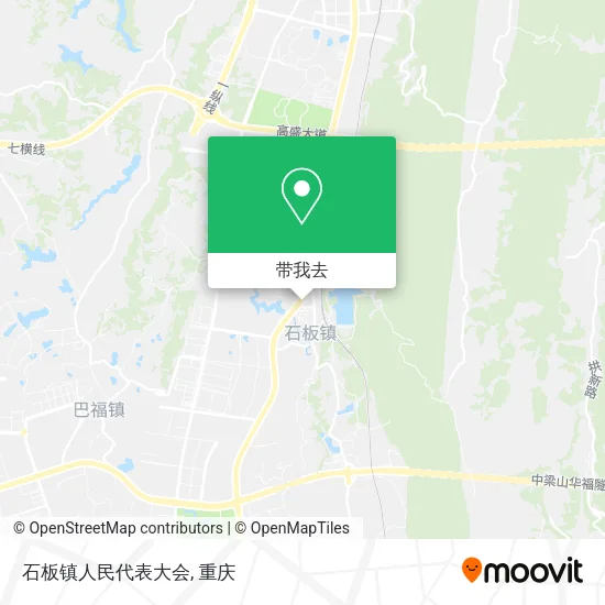 石板镇人民代表大会地图