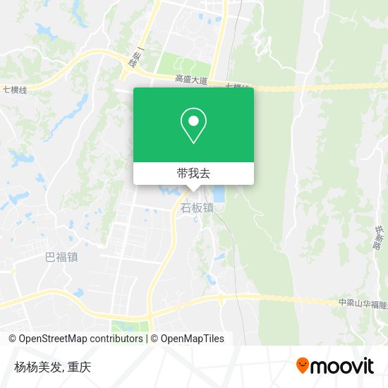 杨杨美发地图