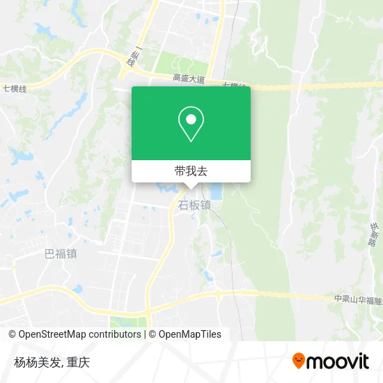 杨杨美发地图