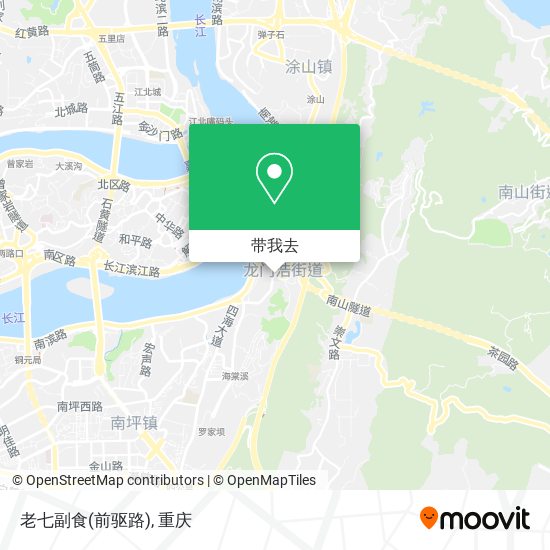 老七副食(前驱路)地图