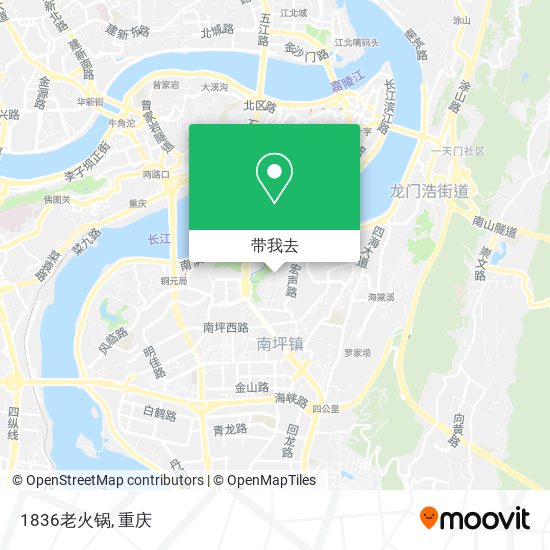 1836老火锅地图