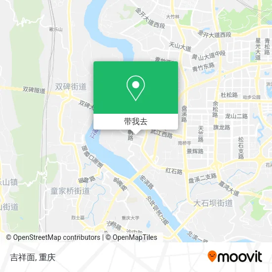 吉祥面地图