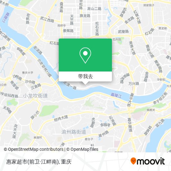 惠家超市(前卫·江畔南)地图