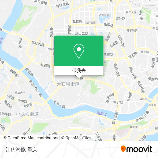 江庆汽修地图