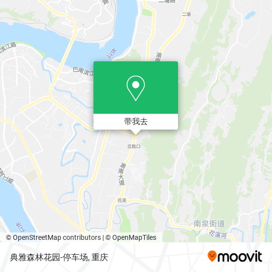 典雅森林花园-停车场地图