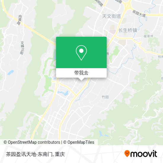 茶园盈讯天地-东南门地图