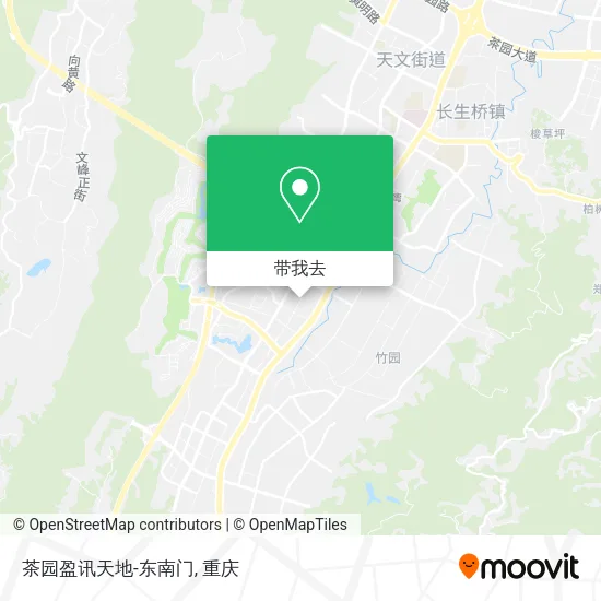 茶园盈讯天地-东南门地图