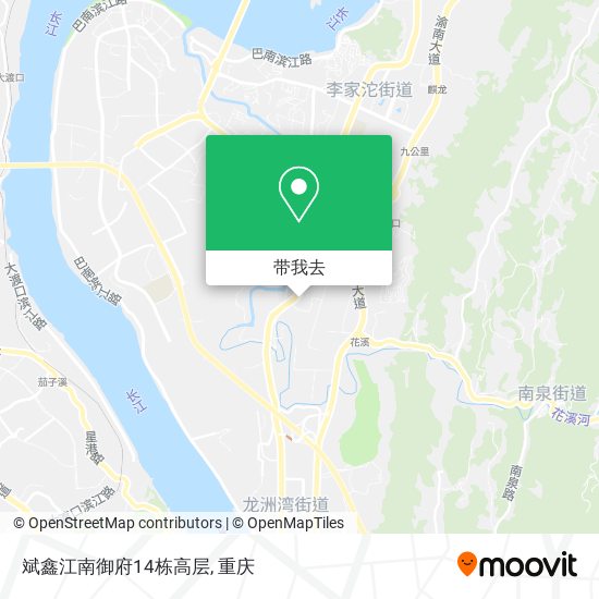 斌鑫江南御府14栋高层地图
