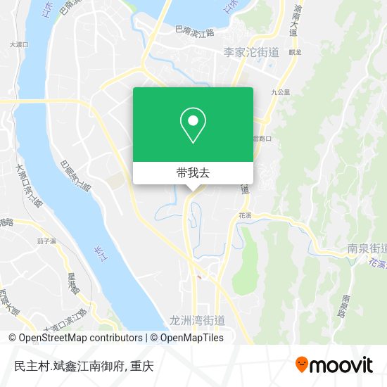 民主村.斌鑫江南御府地图