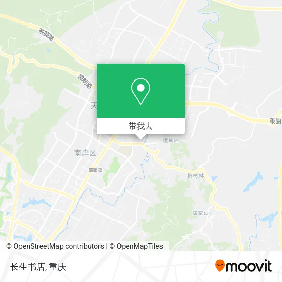 长生书店地图