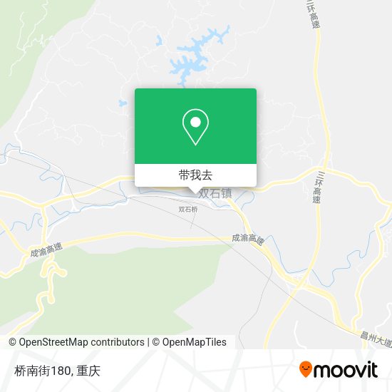 桥南街180地图