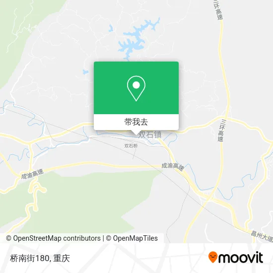 桥南街180地图