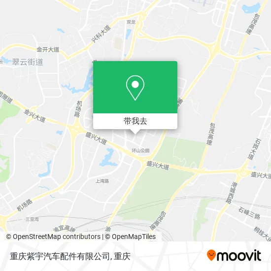 重庆紫宇汽车配件有限公司地图