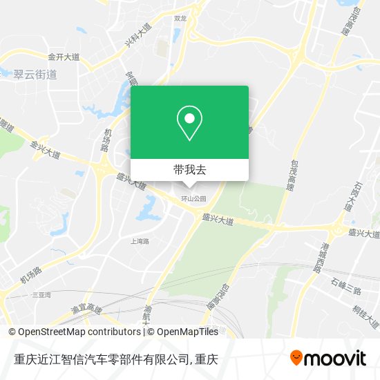 重庆近江智信汽车零部件有限公司地图