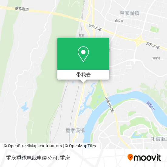 重庆重缆电线电缆公司地图