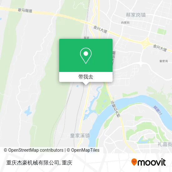 重庆杰豪机械有限公司地图