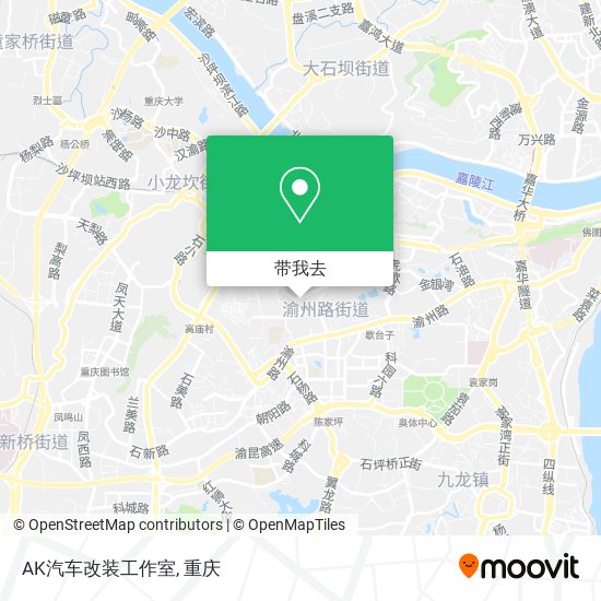 AK汽车改装工作室地图