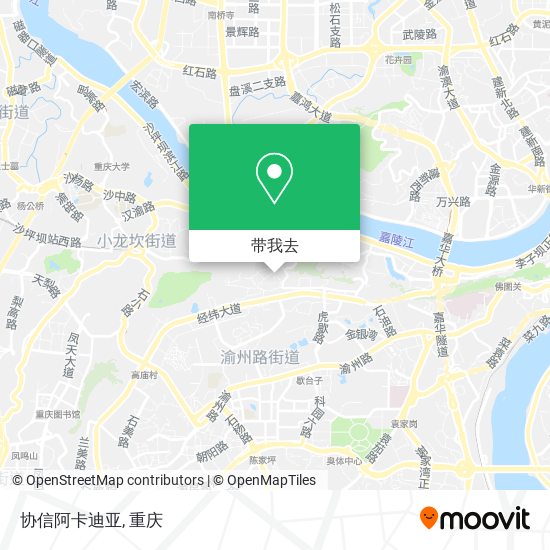 协信阿卡迪亚地图