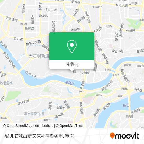 猫儿石派出所天原社区警务室地图
