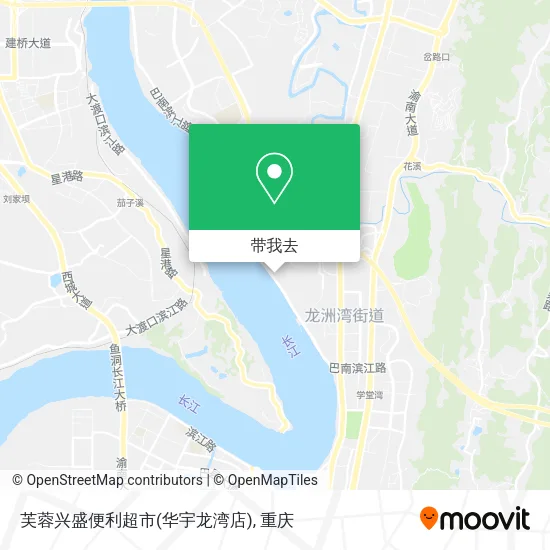 芙蓉兴盛便利超市(华宇龙湾店)地图