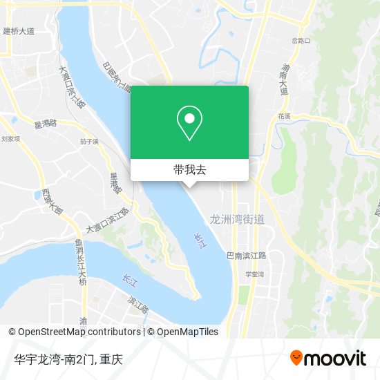 华宇龙湾-南2门地图