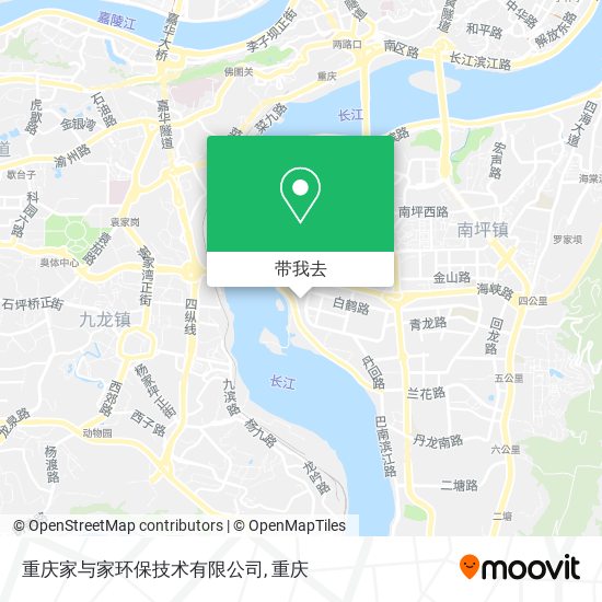 重庆家与家环保技术有限公司地图
