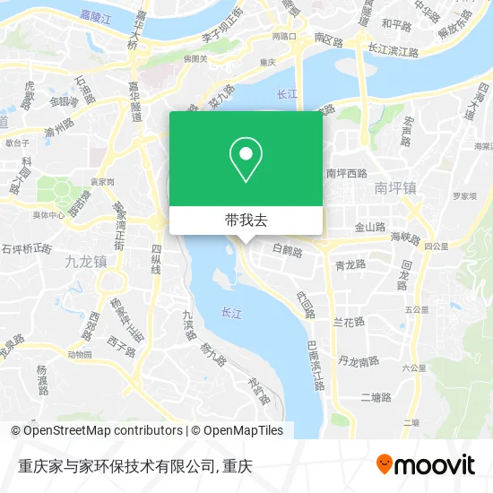 重庆家与家环保技术有限公司地图
