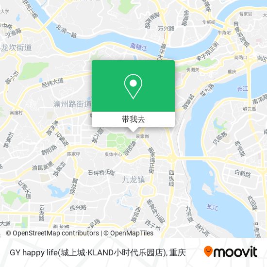 GY happy life(城上城·KLAND小时代乐园店)地图