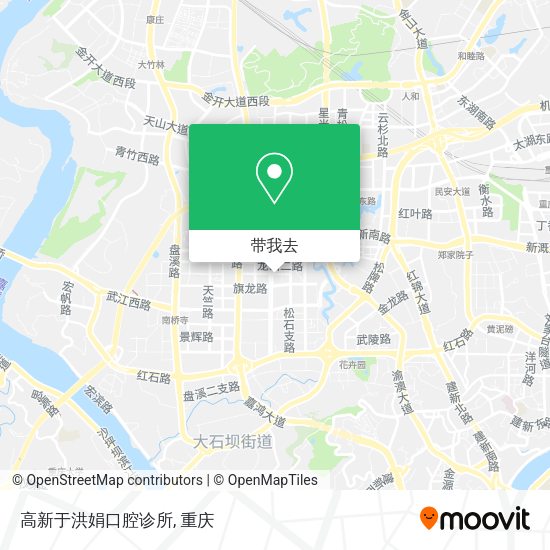 高新于洪娟口腔诊所地图