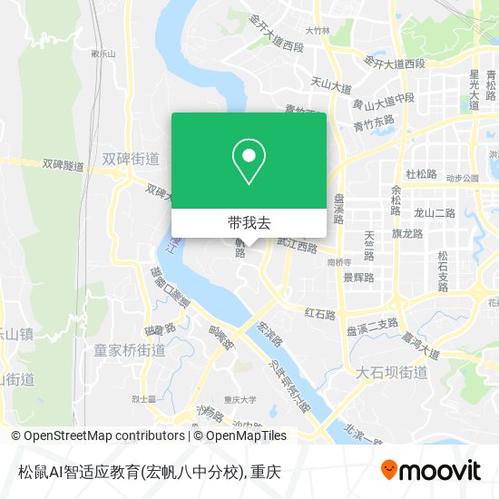 松鼠AI智适应教育(宏帆八中分校)地图