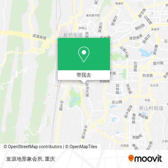 发源地形象会所地图